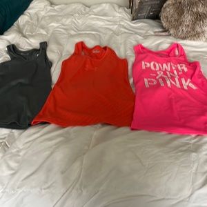 Bundle of 3 Under Armour tank tops